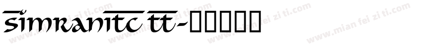 SimranITC TT字体转换
